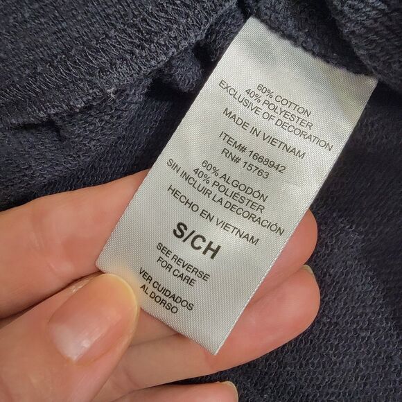 Champion Black Fleece Drawstring Shorts With Pockets Size S - Picture 6 of 12